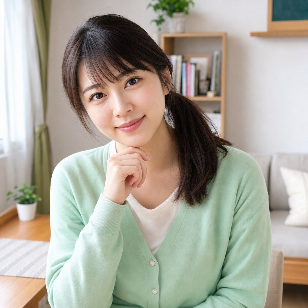 質問に答える先生